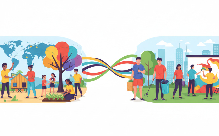 Voluntariado Internacional e Local: Descubra Novas Perspectivas e Aja Pelo Próximo